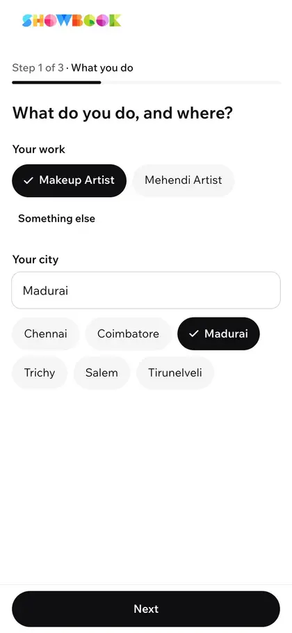 Say what you do, and where